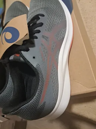 Zapatillas Asics Patriot 13 Talla 43 Gris/naranja