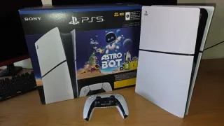 PS5 Slim Digital + Volante Thrustmaster T300 RS