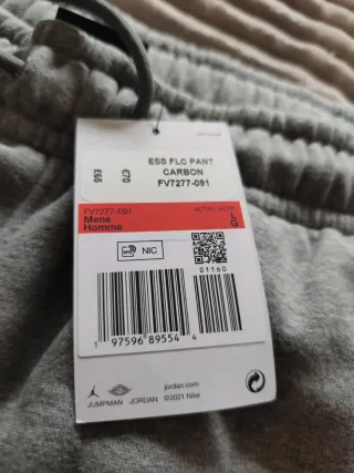 Pantalón chándal Jordan gris