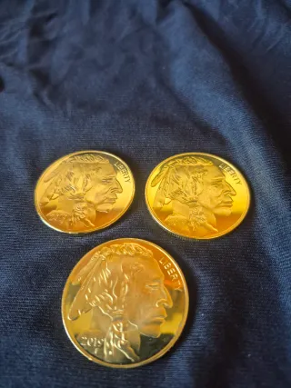 Lote 3 Monete Commemorative Liberty