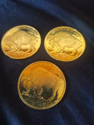 Lote 3 Monete Commemorative Liberty