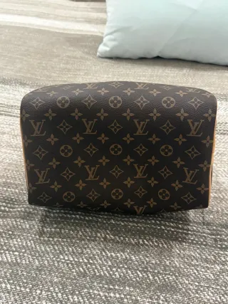 Borsa Louis Vuitton Speedy Monogram Beige/Marrone