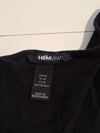 2 Camisetas negras PREMAMÁ Talla M solo 6 euros!!!