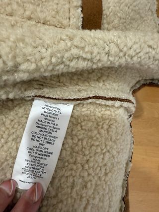 Abrigo borreguito Camaleonica