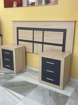 Conjunto de dormitorio matrimonial nuevo