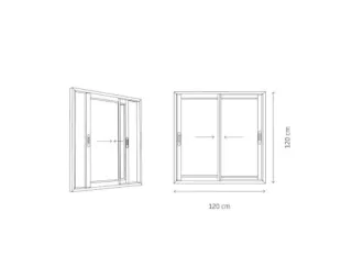 Ventana de aluminio a medida