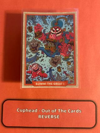 Carta Cuphead Djimmi The Great I 30 Reverse