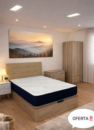 Canapé  y colchón pack ahorro