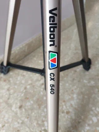 Trípode Velbon CX-540 Negro/Plata