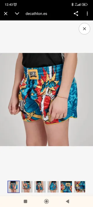 Pantalones de Boxeo Leone.