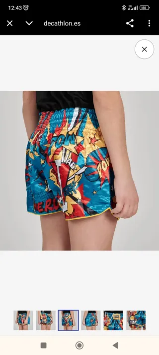 Pantalones de Boxeo Leone.