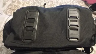 Mochila Forclaz 70L Viaje Negra/Azul