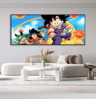 Dragon Ball póster de gran calidad 55x110