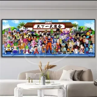 Dragon Ball póster de gran calidad 55x110