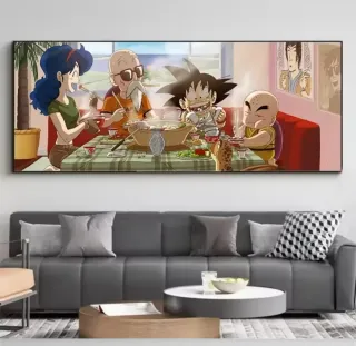 Dragon Ball póster de gran calidad 55x110