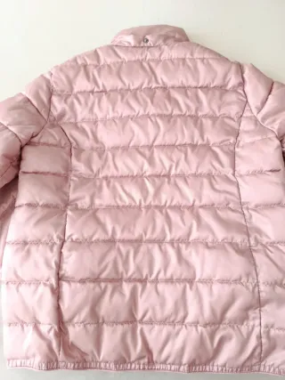 Chaqueta Only Kids rosa acolchada