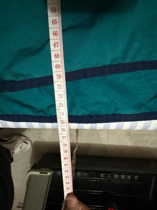 Felpa Under Armour mezza zip blu e verde acqua