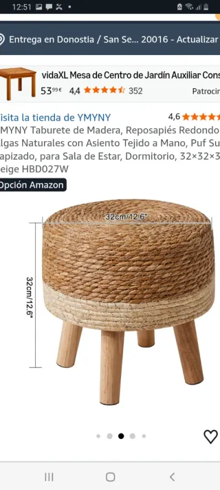 Taburete nuevo HBD027