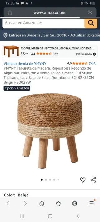 Taburete nuevo HBD027