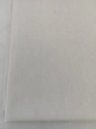 Tela loneta color blanco roto