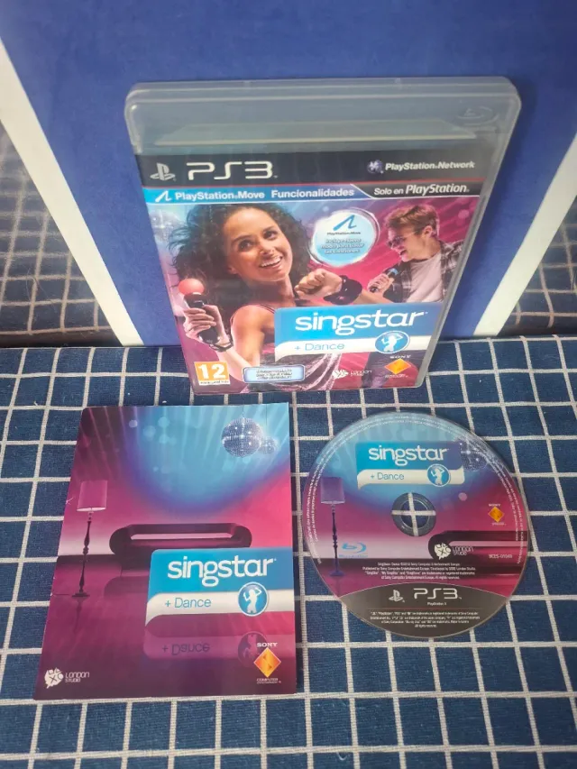 🇪🇸PS3 SINGSTAR DANCE ORIGINAL COMPLETO