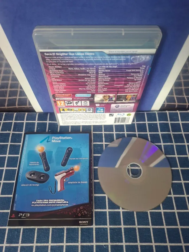 🇪🇸PS3 SINGSTAR DANCE ORIGINAL COMPLETO
