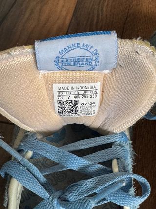 Adidas Gazelle Azul y Blanco