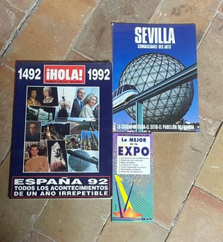 LOTE LIBROS EXPO 92