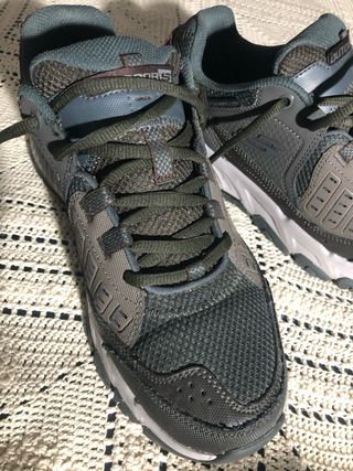 Skechers All Terrain Zapatillas Gris/Verde