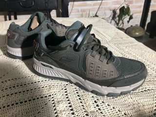 Skechers All Terrain Zapatillas Gris/Verde