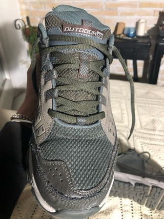 Skechers All Terrain Zapatillas Gris/Verde