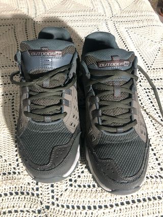 Skechers All Terrain Zapatillas Gris/Verde