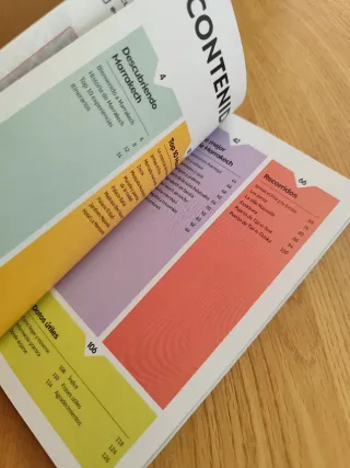 Guía con mapa Marrakech novena edición  nov. 2025