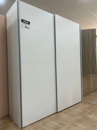 Armario corredero moderno blanco NUEVO