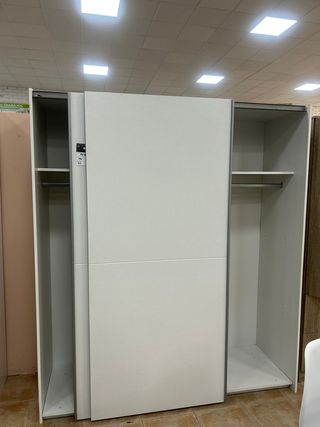 Armario corredero moderno blanco NUEVO