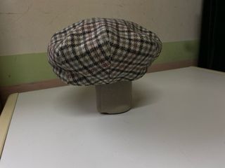 Gorra cuadros invierno