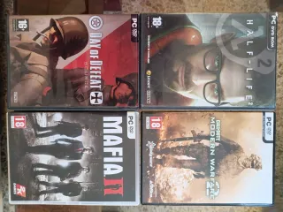 Half-Life 2, Mafia II, Day of Defeat: Source, Call of Duty: Modern Warfare 2