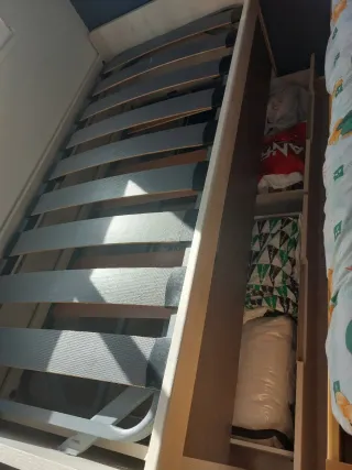 Cama nido 90x200 con cajones
