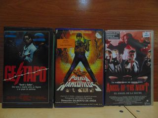 LOTE DE 15 PELÍCULAS VHS VIEJAS. Originales.