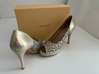 Zapatos Membur dorados fiesta - Talla 39