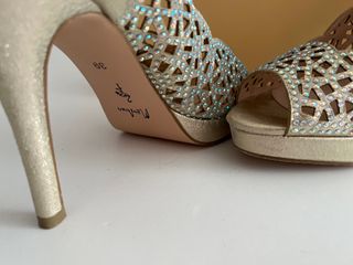 Zapatos Membur dorados fiesta - Talla 39