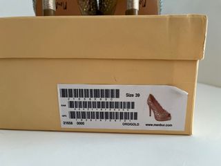 Zapatos Membur dorados fiesta - Talla 39