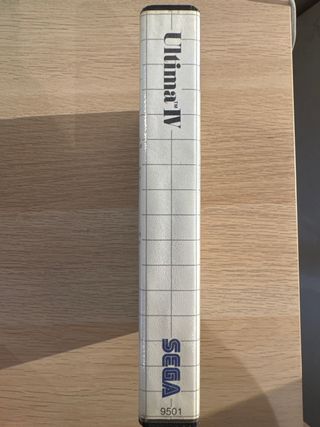 Ultima IV Master System Sega RPG