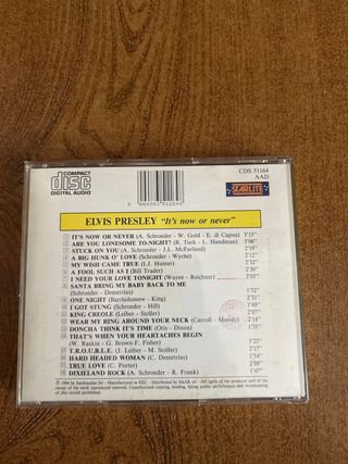 CD Elvis Presley It's Now or Never