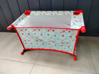 Cuna parque de juguete desmontable 32x32x42cm