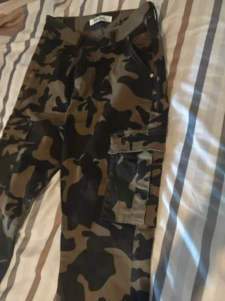 Pantalón camuflaje mujer Talla S