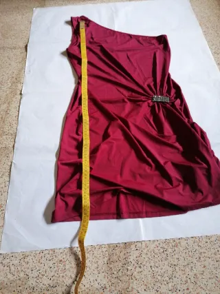 Vestito monospalla donna taglia L