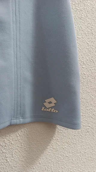 Falda Zara y Lotto Vintage Azul Talla M (38)