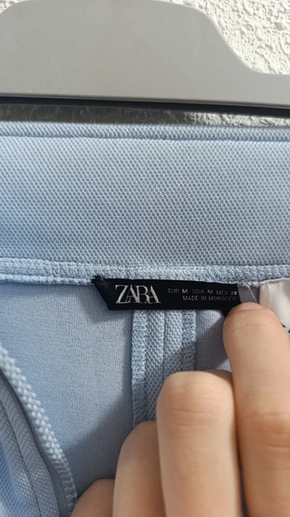 Falda Zara y Lotto Vintage Azul Talla M (38)