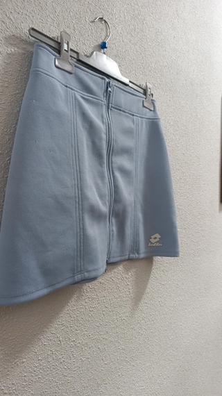 Falda Zara y Lotto Vintage Azul Talla M (38)